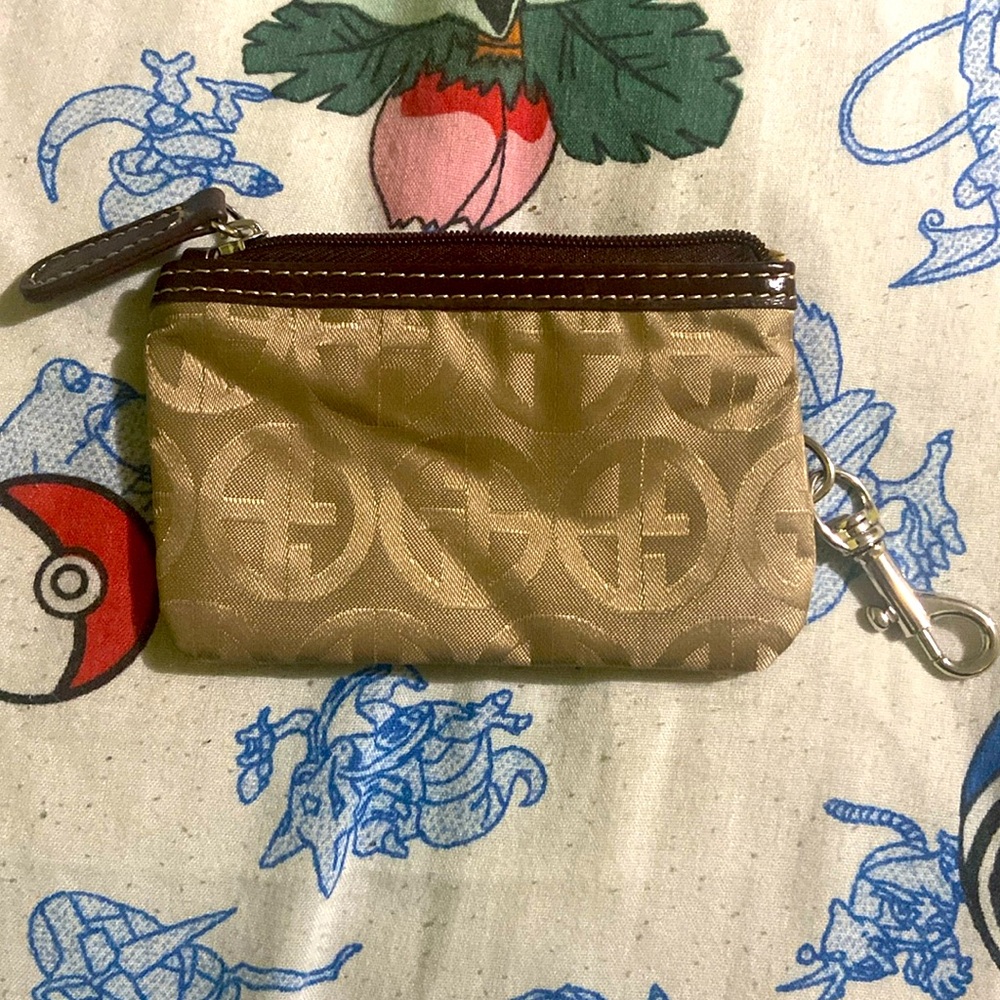 Giani Bernini coin purse brown